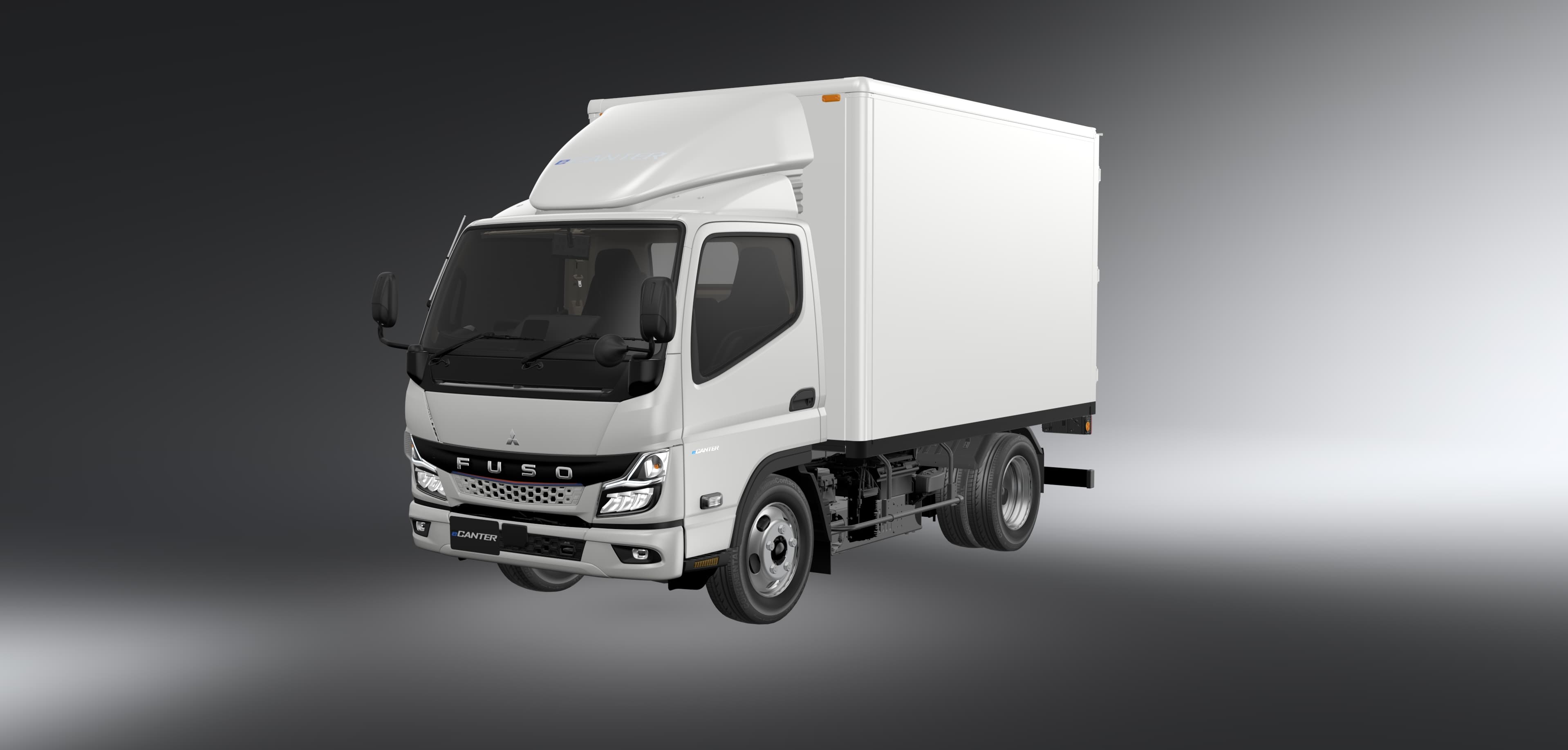 AR Revitalization: Mitsubishi Fuso Canter Electric Truck Retopology