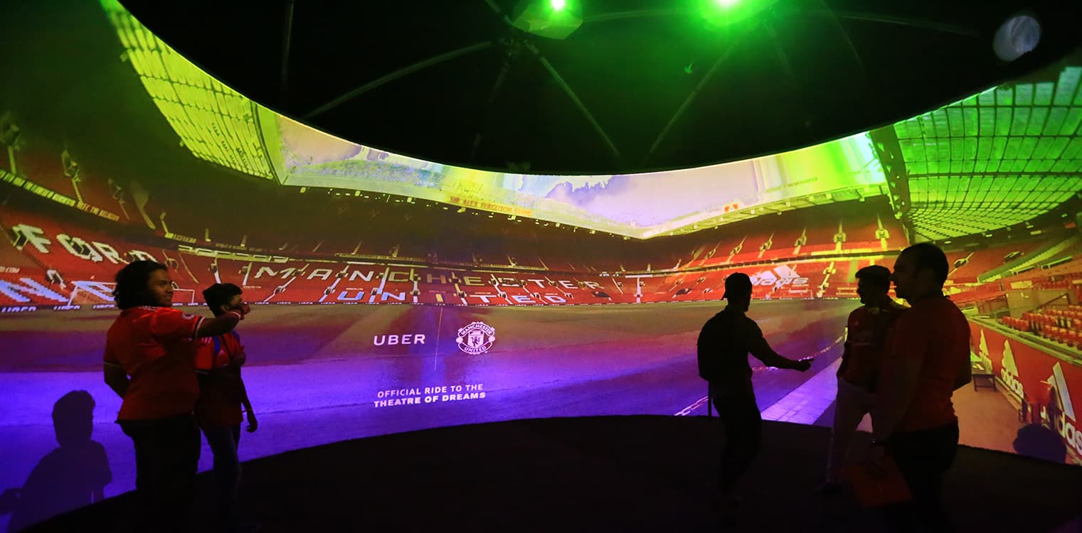 Uber x Man UTD Igloo: Old Trafford Across Asia